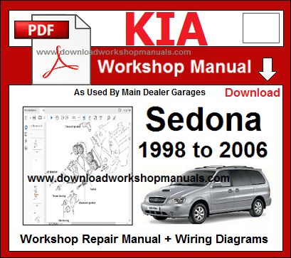 Kia Sedona Service Repair Workshop Manual Download